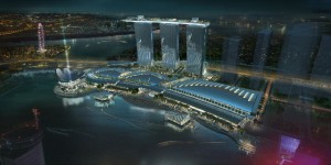 Marina Bay by night